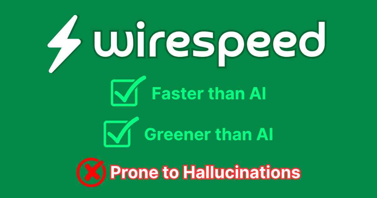 Greener Than AI